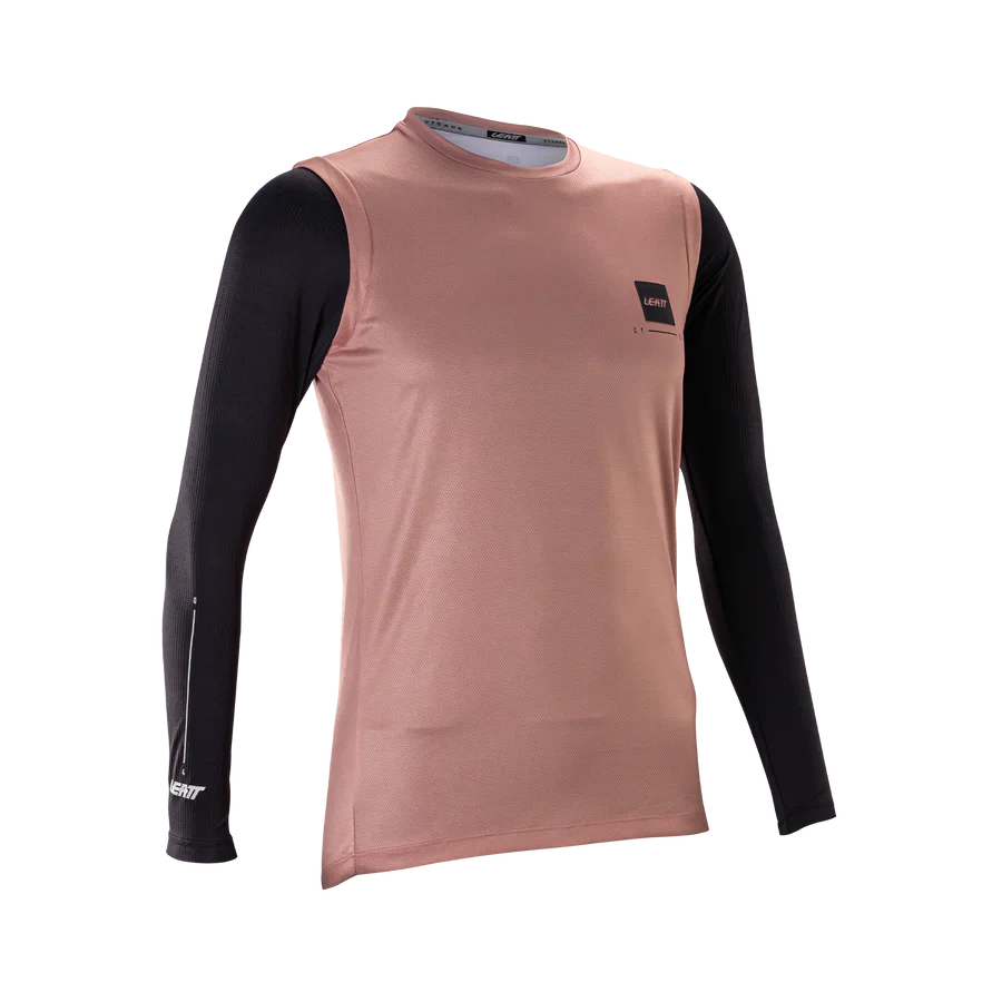 Maillot LEATT MTB Gravity 2.0 Femme Manches Longues Rose