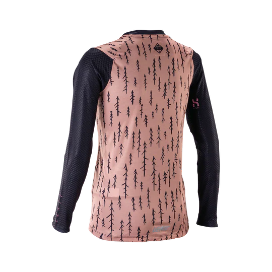 Maillot LEATT MTB TRAIL 3.0 Femme Manches Longues Rose - Image 2