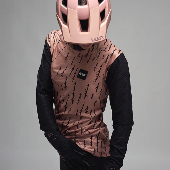 Maillot LEATT MTB TRAIL 3.0 Femme Manches Longues Rose - Image 5