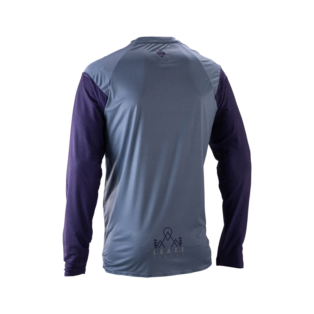 Maillot LEATT MTB TRAIL 3.0 Manches Longues Bleu - Image 2