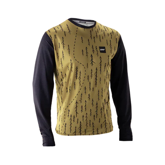 Maillot LEATT MTB TRAIL 3.0 Manches Longues Marron