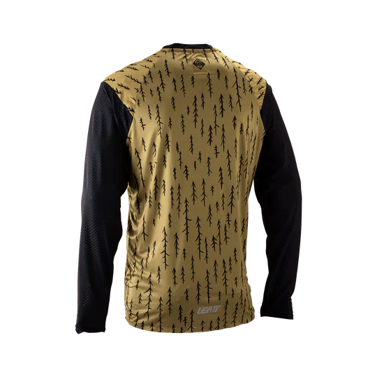 Maillot LEATT MTB TRAIL 3.0 Manches Longues Marron - Image 2
