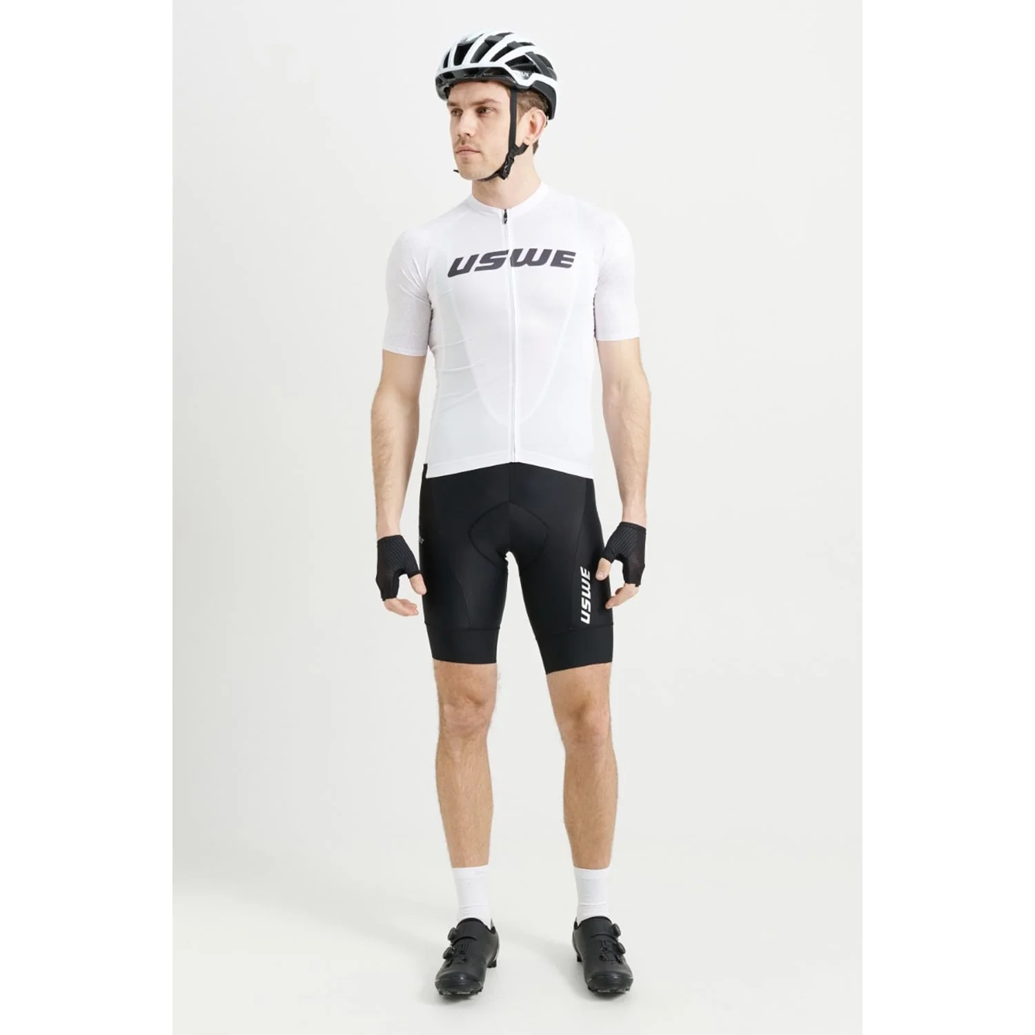 Maillot Manches Courtes USWE GRUS GRAVEL Blanc - Image 5