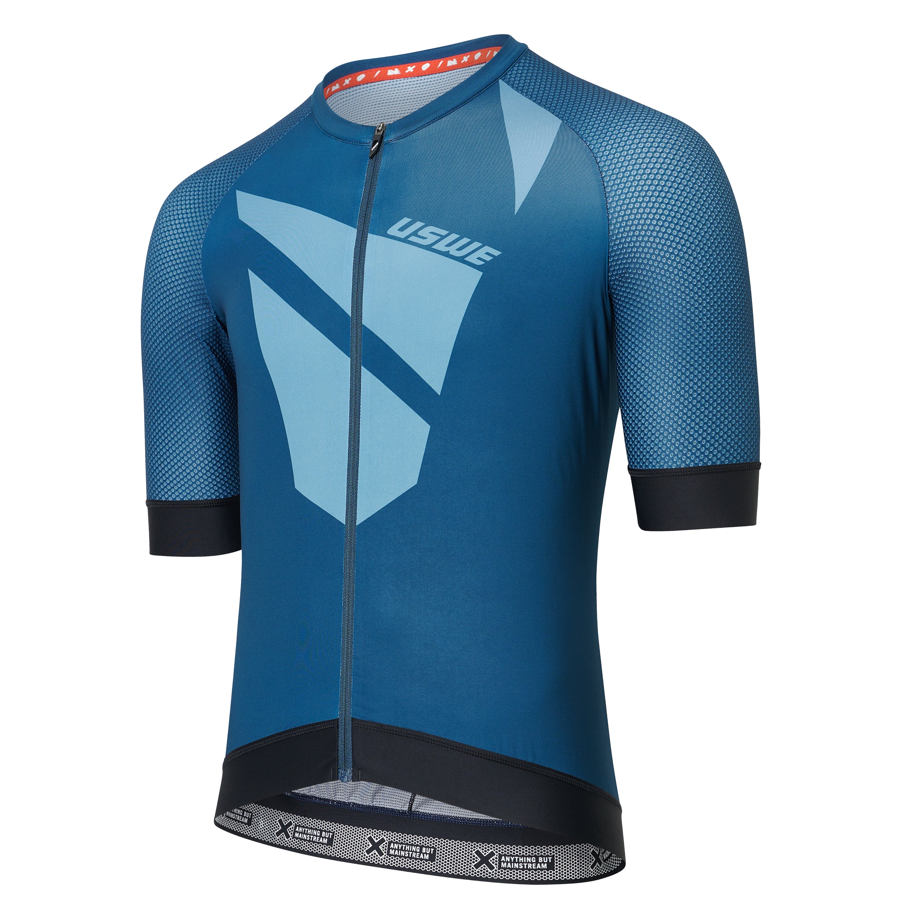Maillot Manches Courtes USWE SKARP GRAVEL Bleu - Image 2