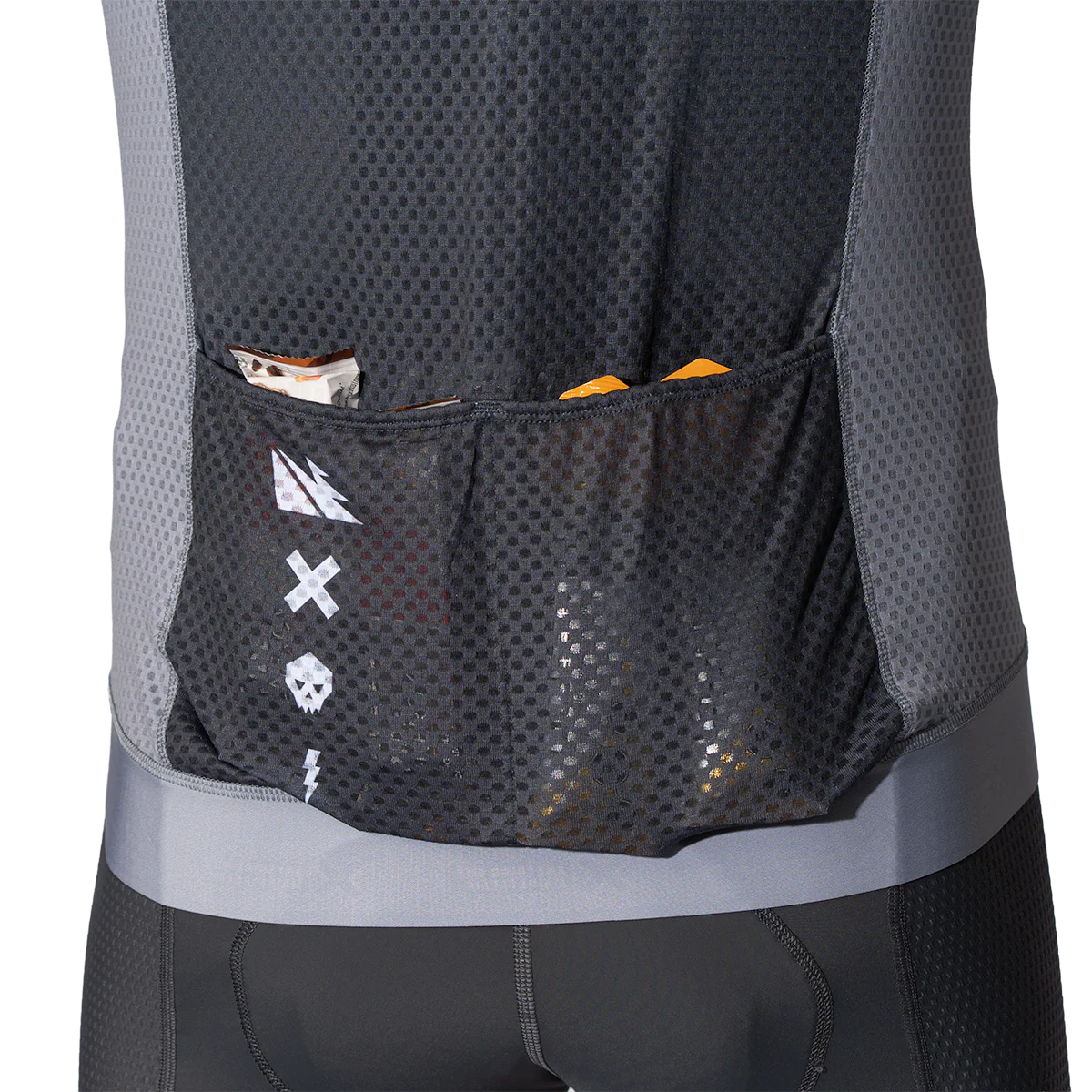 Maillot Manches Courtes USWE VENT GRAVEL Noir - Image 5