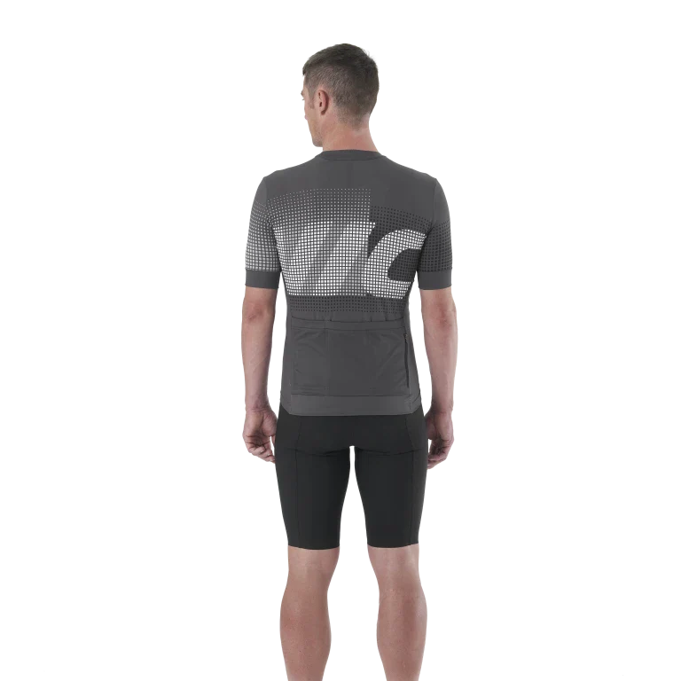 Maillot MAVIC AKSIUM GRAPHIC Manches Courtes Gris - Image 5