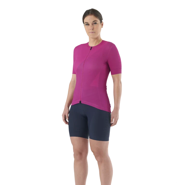 Maillot MAVIC AKSIUM GRAPHIC Manches Courtes Femme Fushia - Image 4