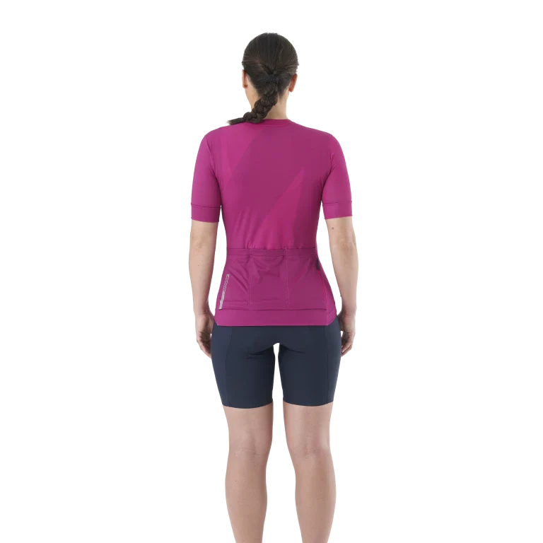 Maillot MAVIC AKSIUM GRAPHIC Manches Courtes Femme Fushia - Image 5