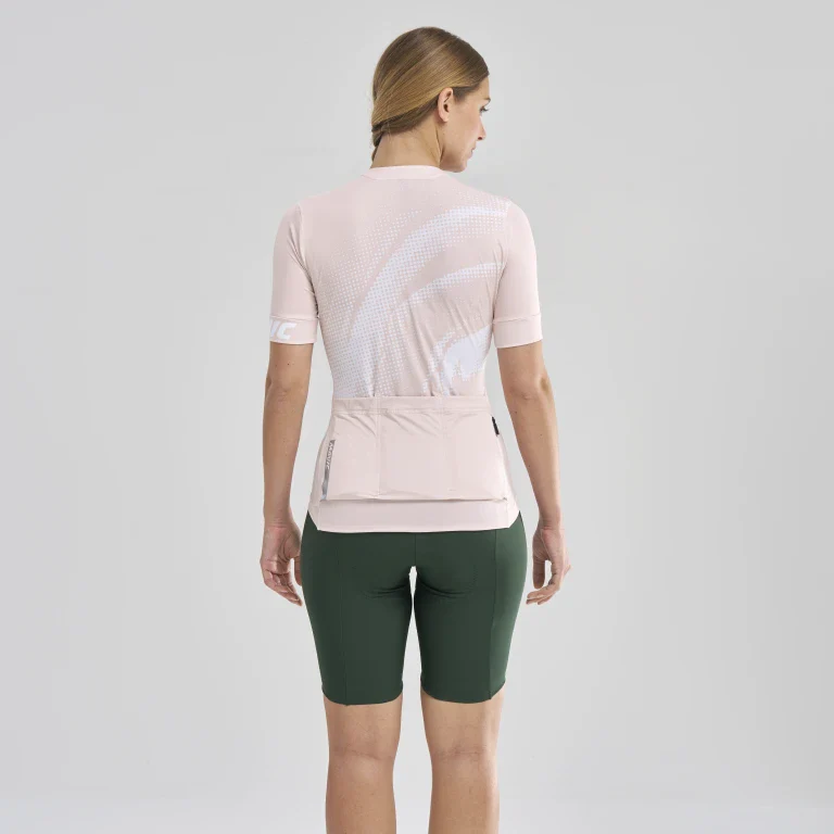 Maillot MAVIC AKSIUM GRAPHIC Manches Courtes Femme Rose - Image 4
