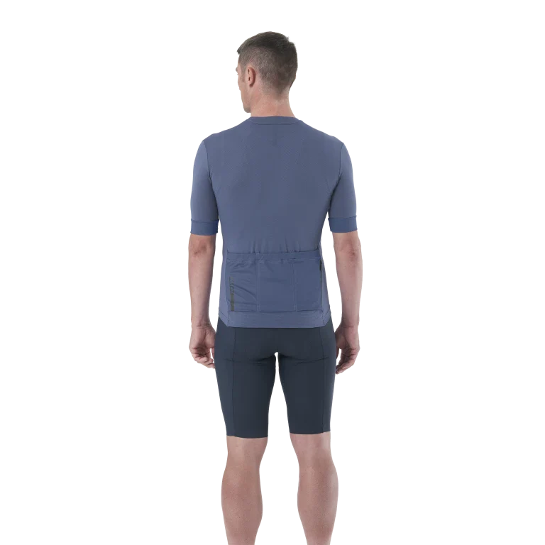 Maillot MAVIC AKSIUM Manches Courtes Bleu - Image 5