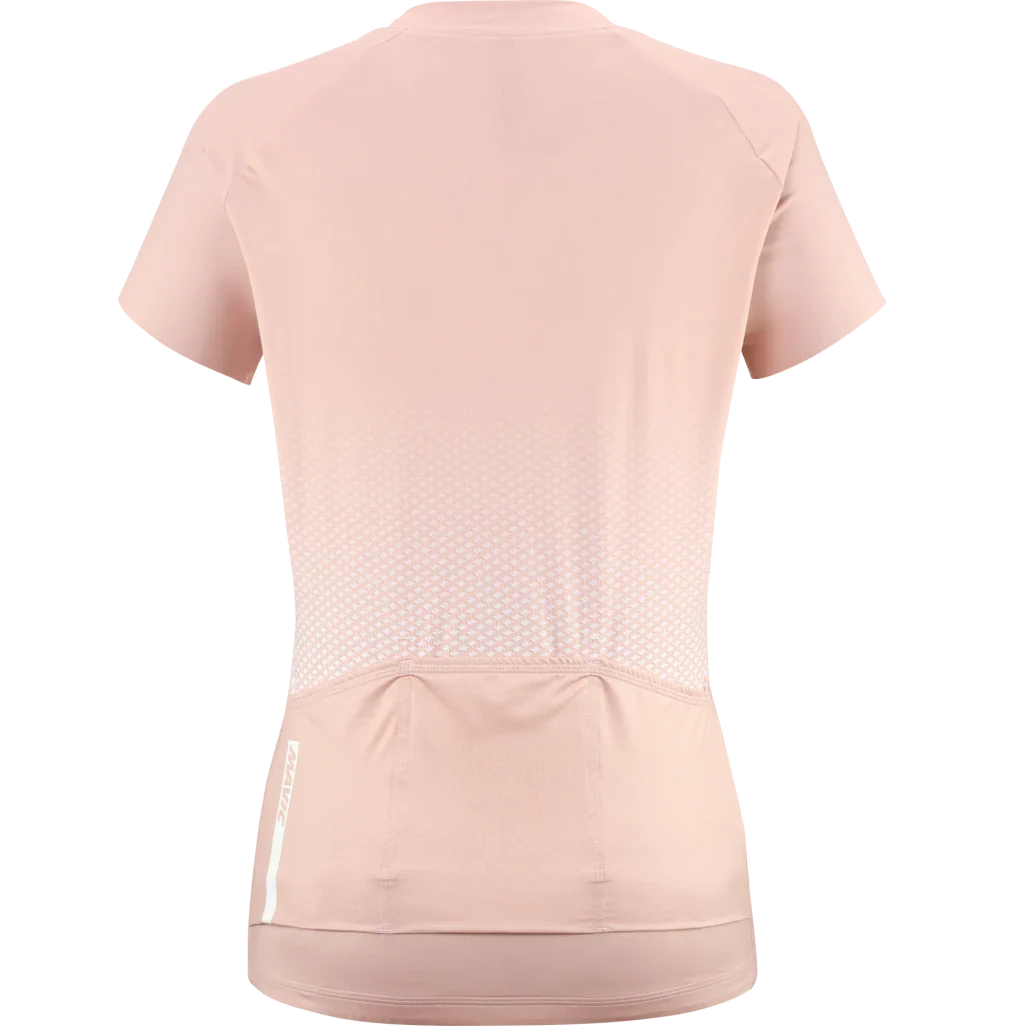 Maillot MAVIC AKSIUM Manches Courtes Femme Rose - Image 2