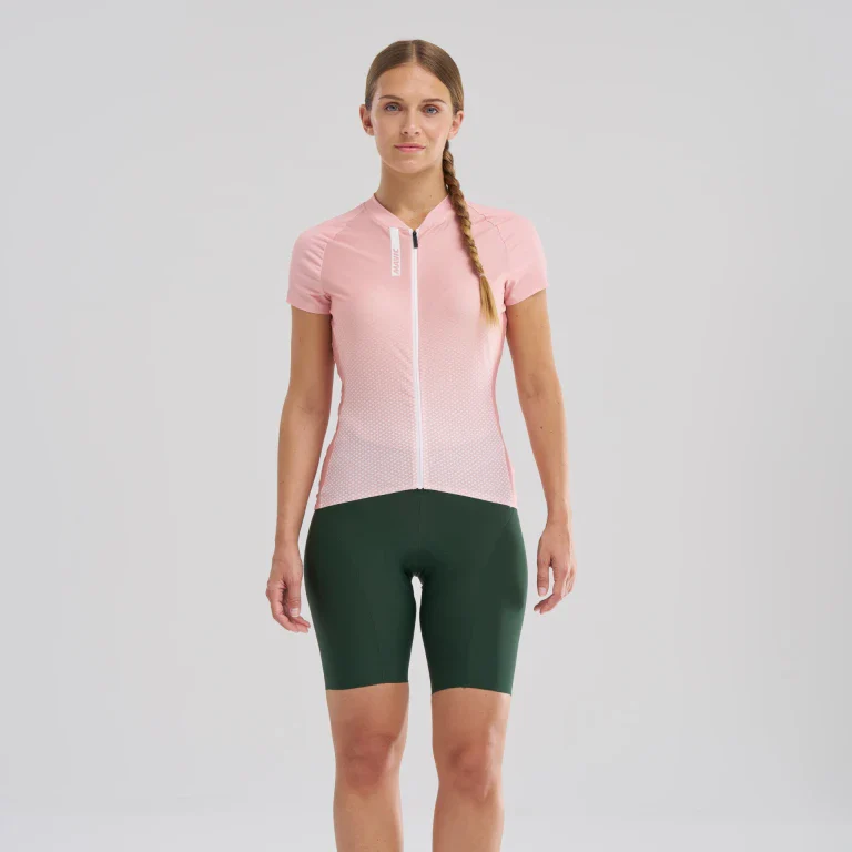 Maillot MAVIC AKSIUM Manches Courtes Femme Rose - Image 5