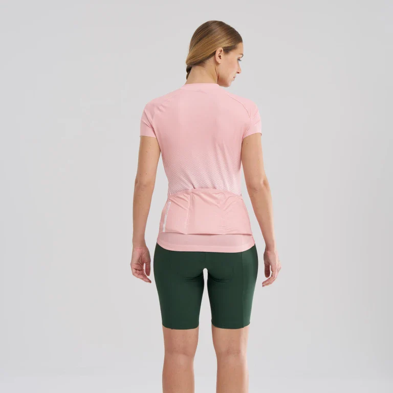 Maillot MAVIC AKSIUM Manches Courtes Femme Rose - Image 6