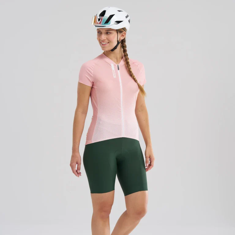 Maillot MAVIC AKSIUM Manches Courtes Femme Rose - Image 7