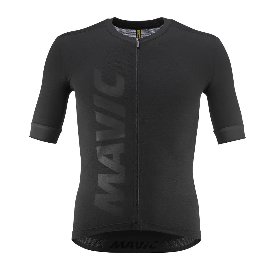 Maillot MAVIC AKSIUM Manches Courtes Noir