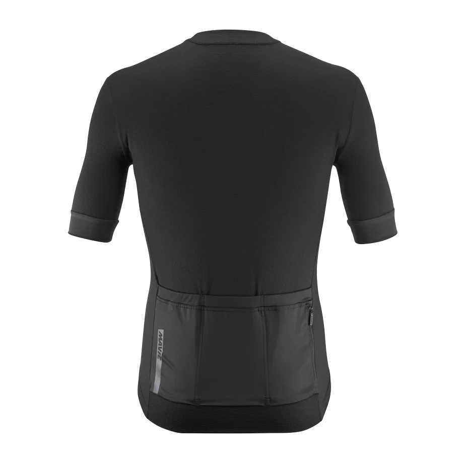 Maillot MAVIC AKSIUM Manches Courtes Noir - Image 2