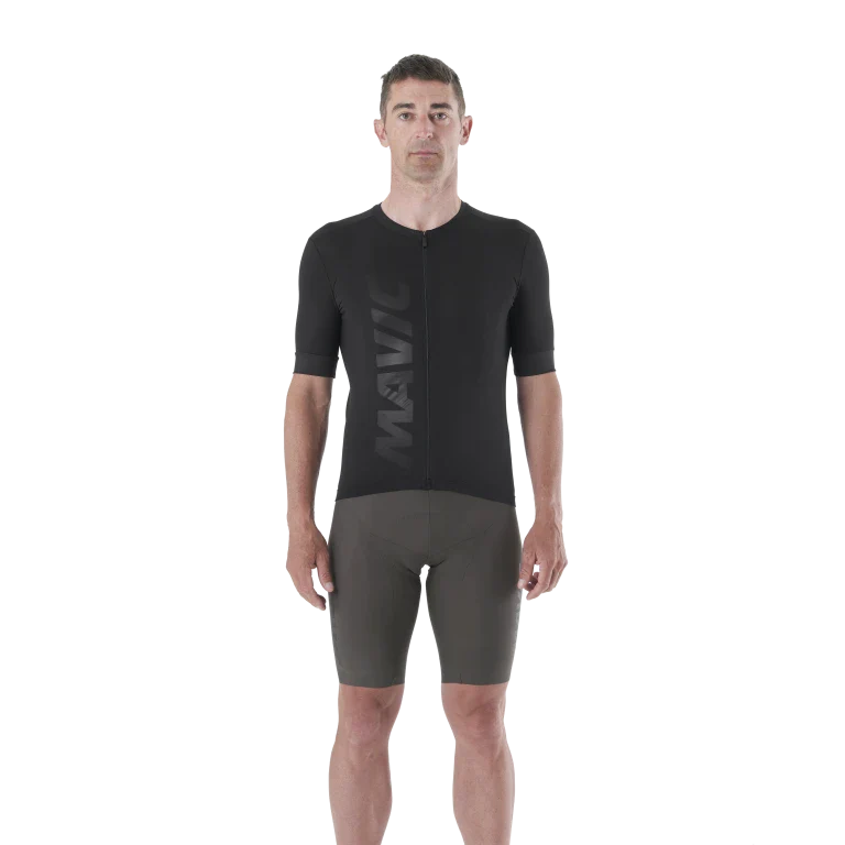 Maillot MAVIC AKSIUM Manches Courtes Noir - Image 3