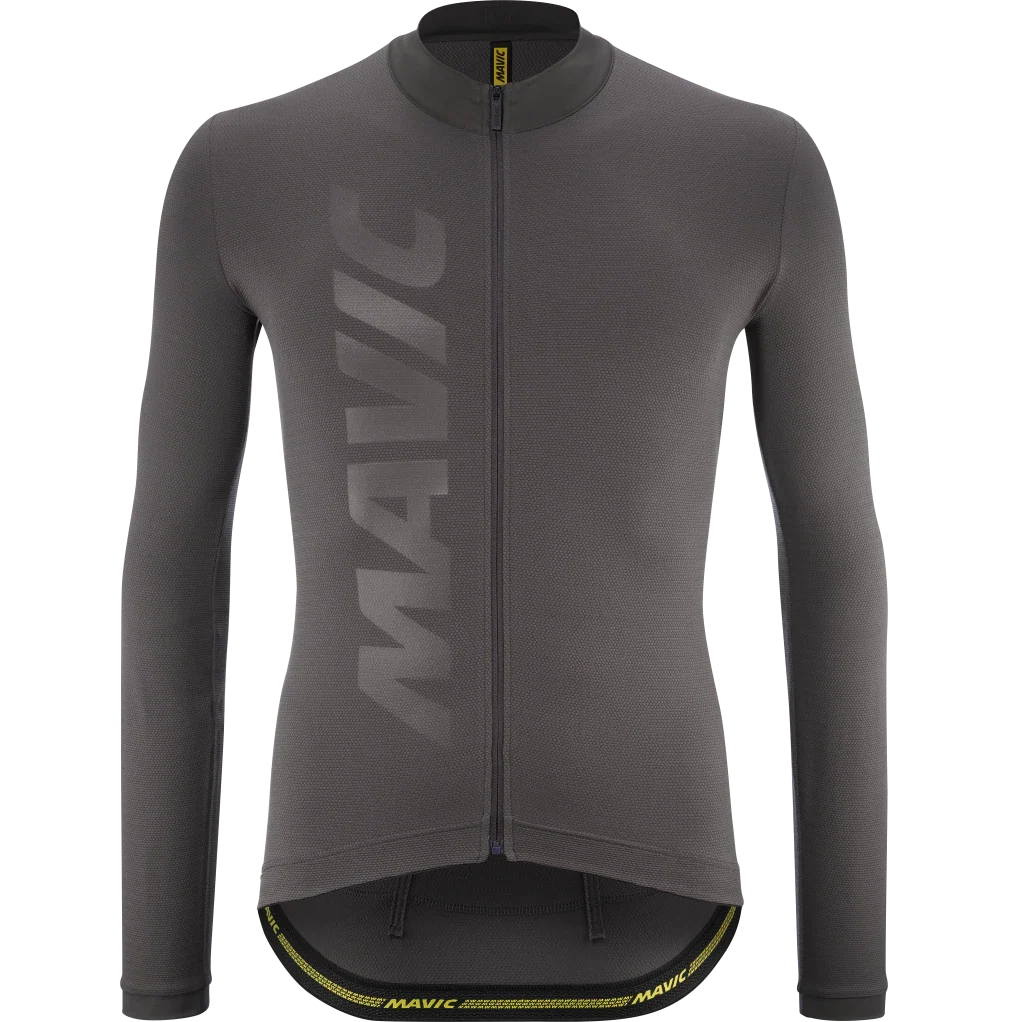 Maillot MAVIC AKSIUM Manches Longues Gris