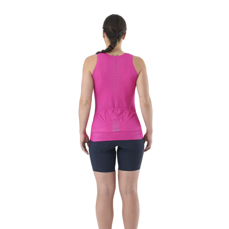 Maillot MAVIC AKSIUM Sans Manches Femme Fuschia - Image 4