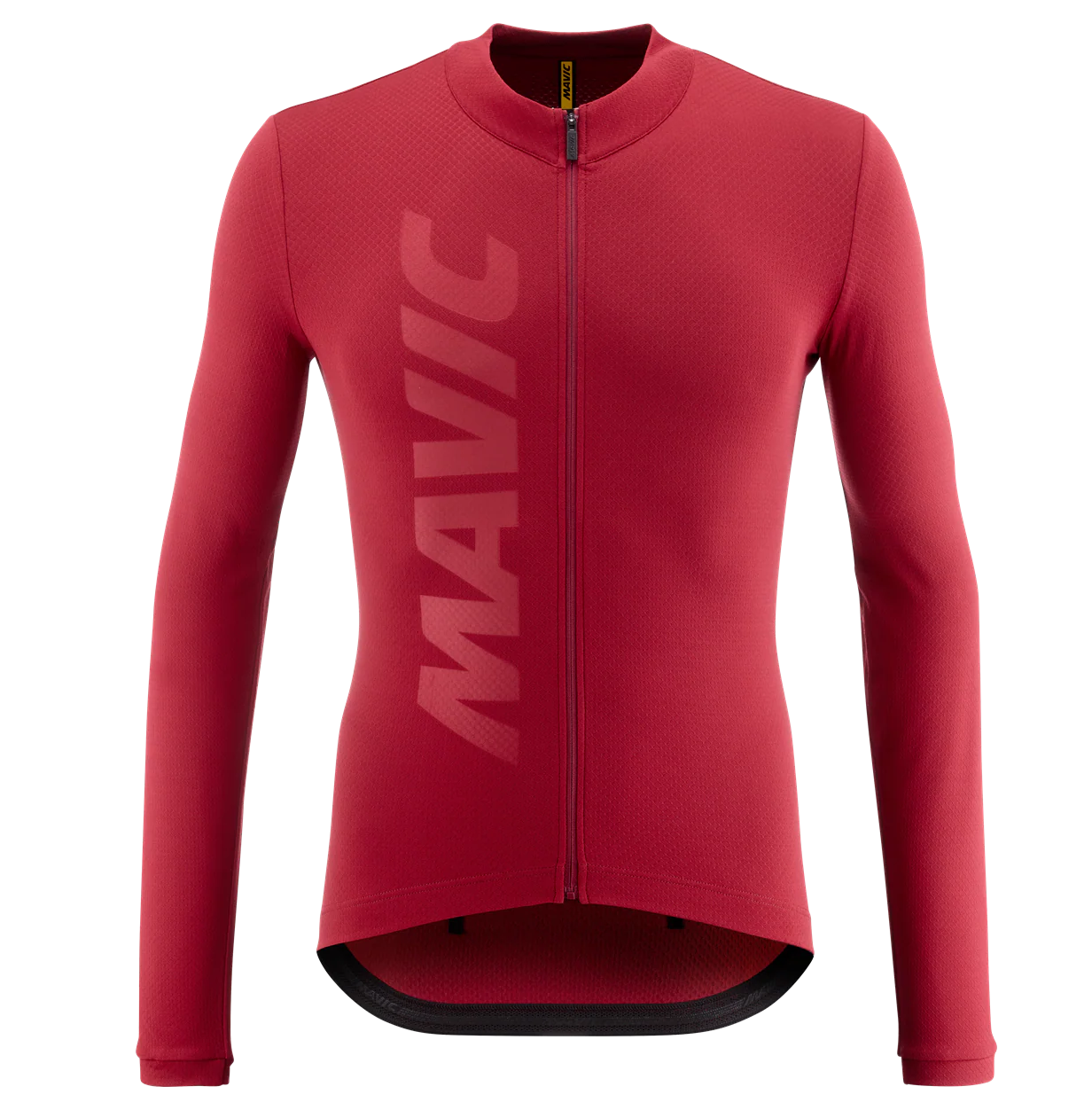 Maillot MAVIC AKSIUM THERMO Manches Longues Bordeaux
