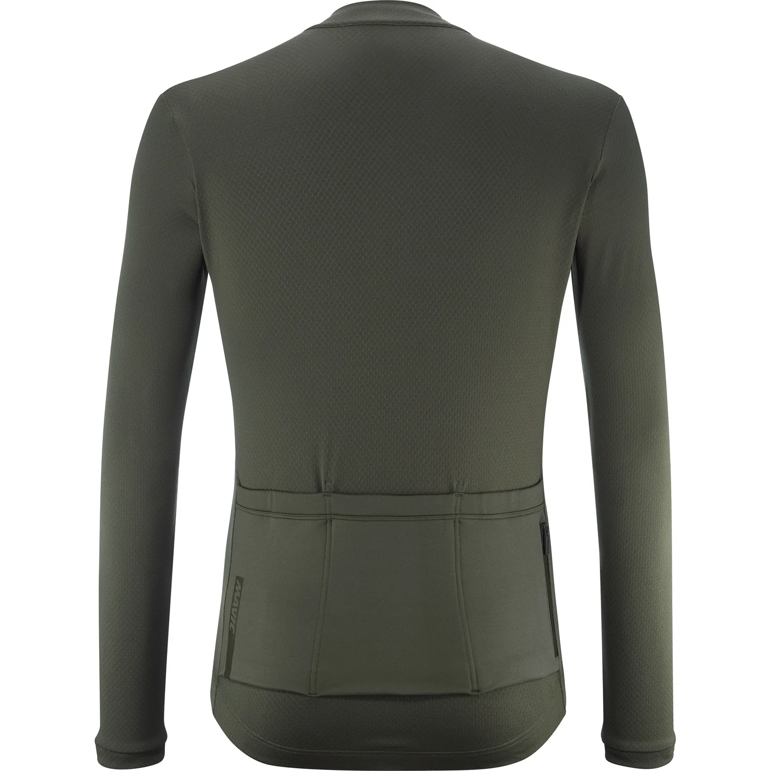 Maillot MAVIC AKSIUM THERMO Manches Longues Vert - Image 2