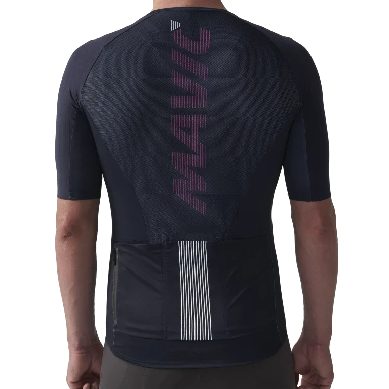 Maillot MAVIC COSMIC Manches Courtes Bleu - Image 3