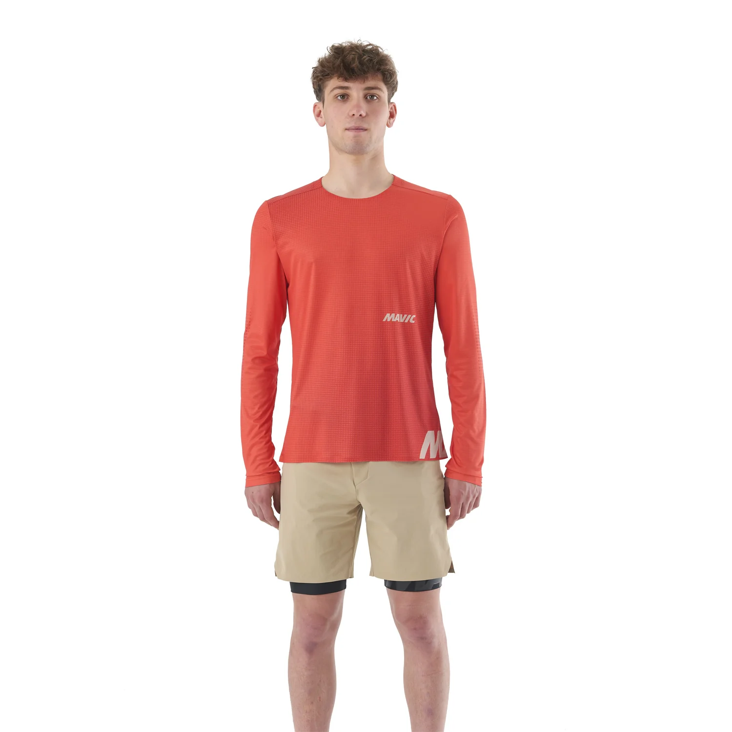 Maillot MAVIC CROSSTRAIL Manches Longues Rouge - Image 3