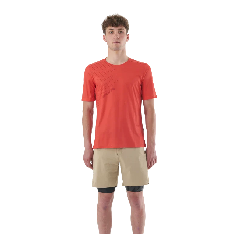 Maillot MAVIC CROSSTRAIL Manches Courtes Rouge - Image 3
