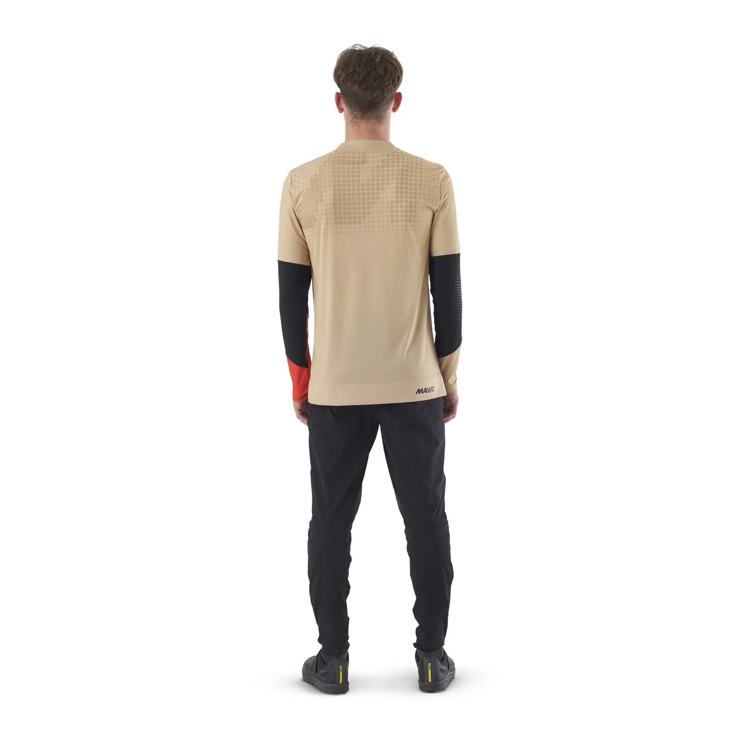 Maillot MAVIC DEEMAX ENDURO PRO Manches Longues Beige - Image 4