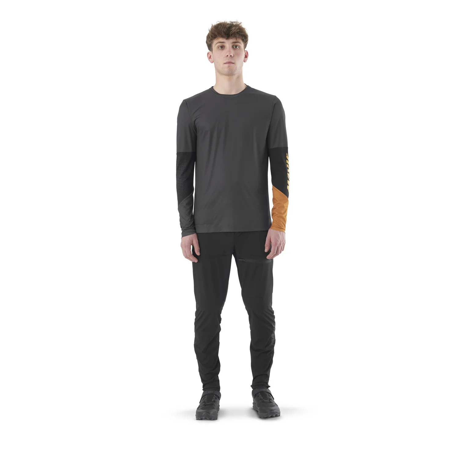 Maillot MAVIC DEEMAX ENDURO PRO Manches Longues Gris/Noir - Image 3