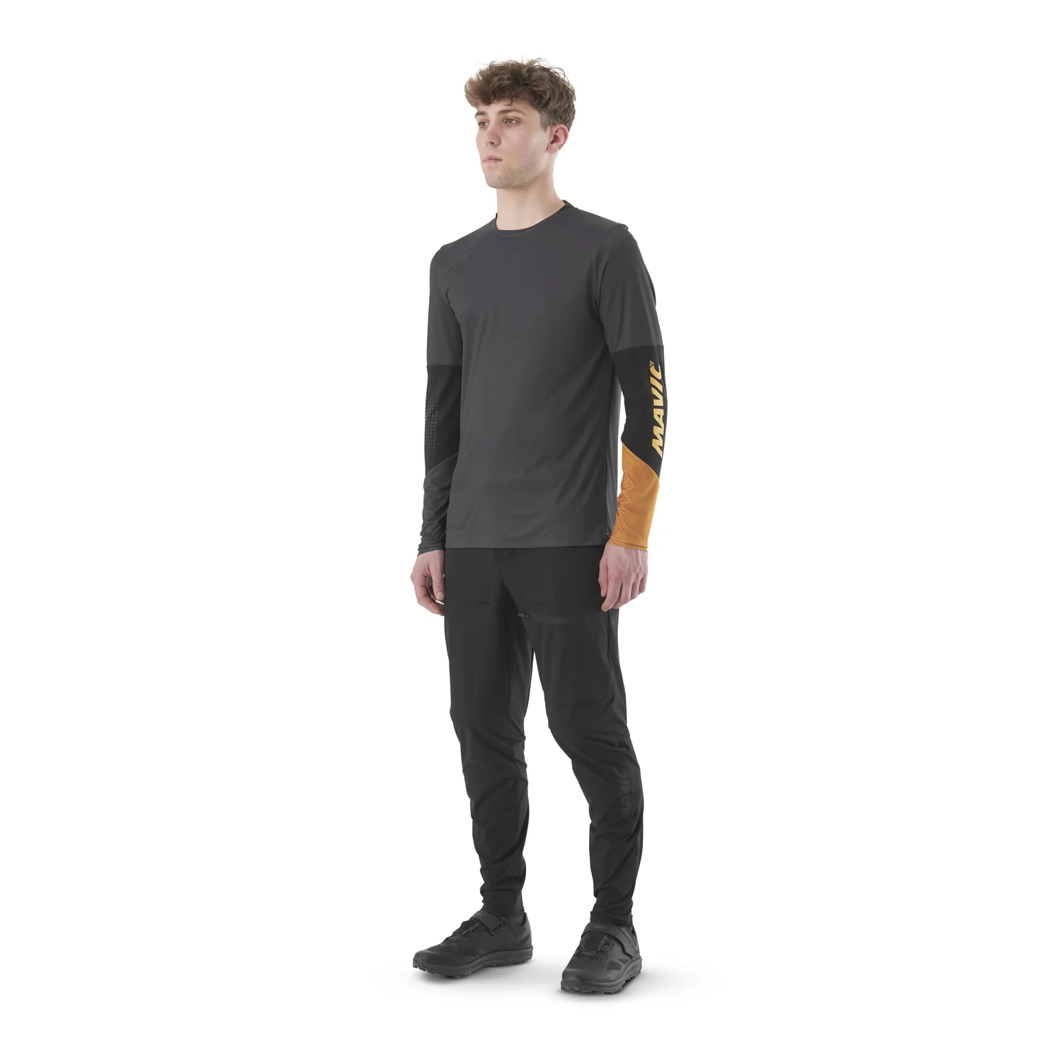 Maillot MAVIC DEEMAX ENDURO PRO Manches Longues Gris/Noir - Image 4