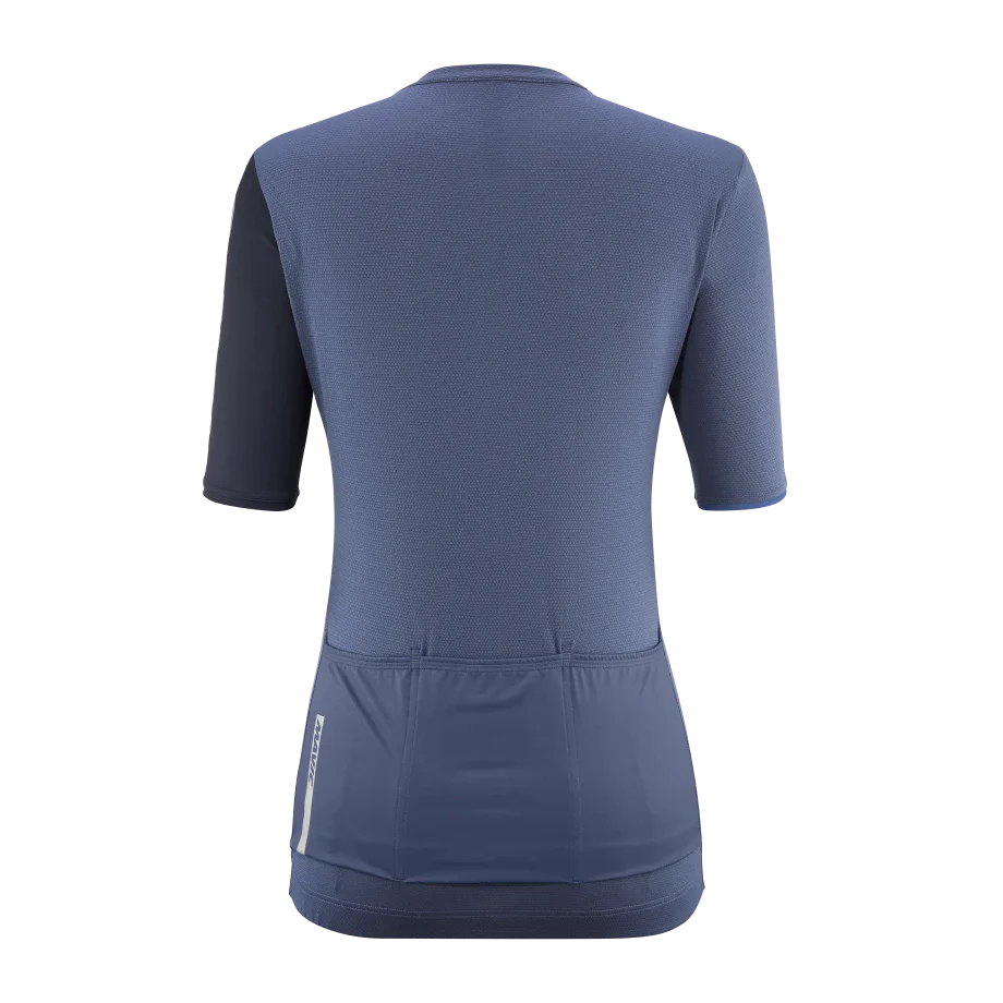 Maillot MAVIC ESSENTIAL Manches Courtes Femme Bleu - Image 2