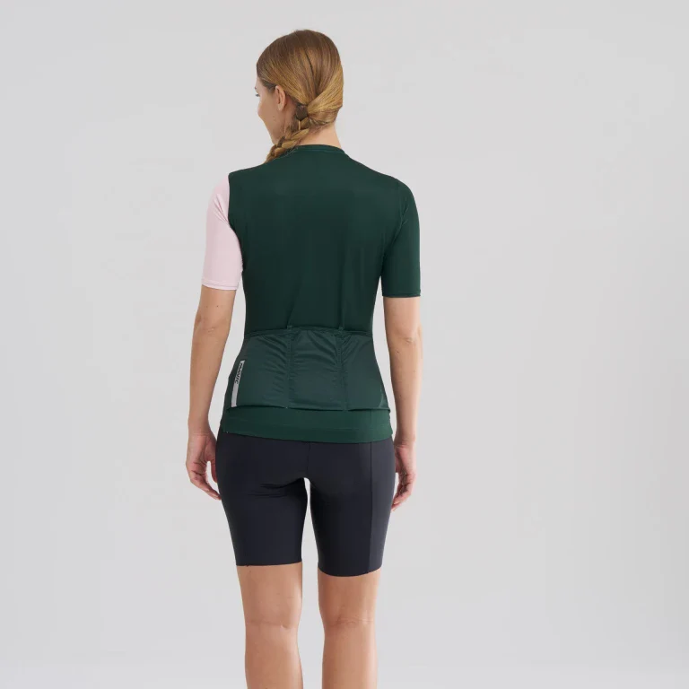 Maillot MAVIC ESSENTIAL Manches Courtes Femme Vert - Image 3