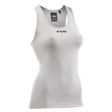 Maillot NORTHWAVE ESSENCE TANK Femme Sans manches Gris