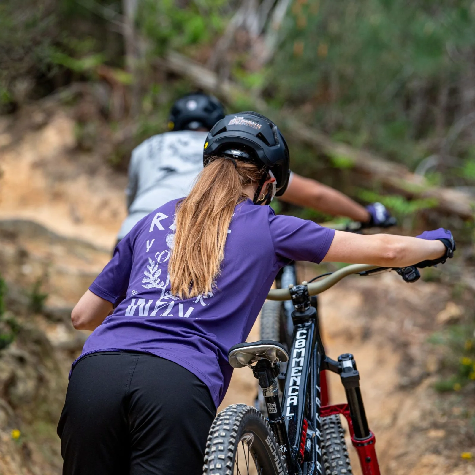 Maillot NORTHWAVE XTRAIL 2 Femme Manches Courtes Violet - Image 6