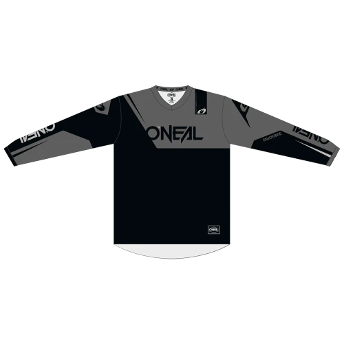 Maillot O'NEAL ELEMENT RACEWEAR Junior Manches Longues Noir/Gris - Image 3