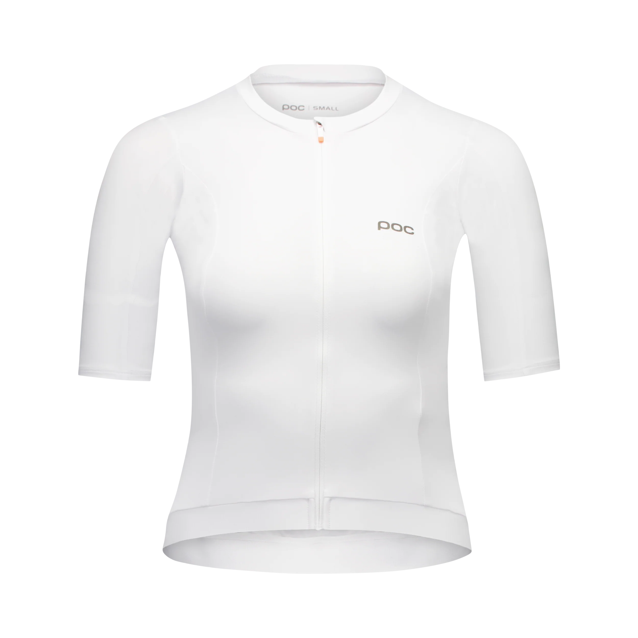 Maillot POC CADENCE Femme Manches Courtes Blanc