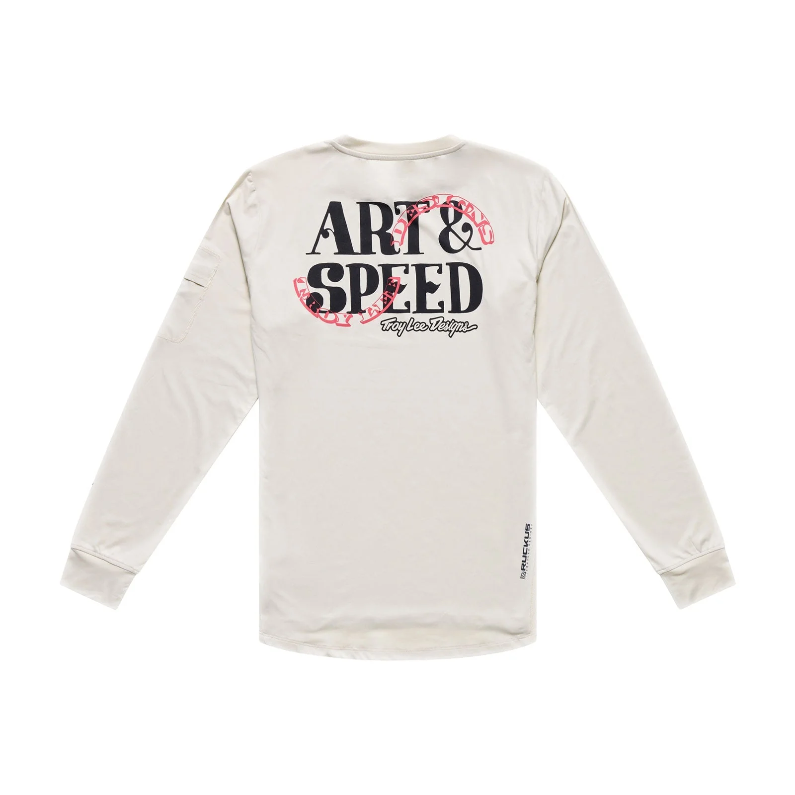 Maillot TROY LEE DESIGNS RUCKUS RIDE ART ET SPEED Manches Longues Pumice - Image 2