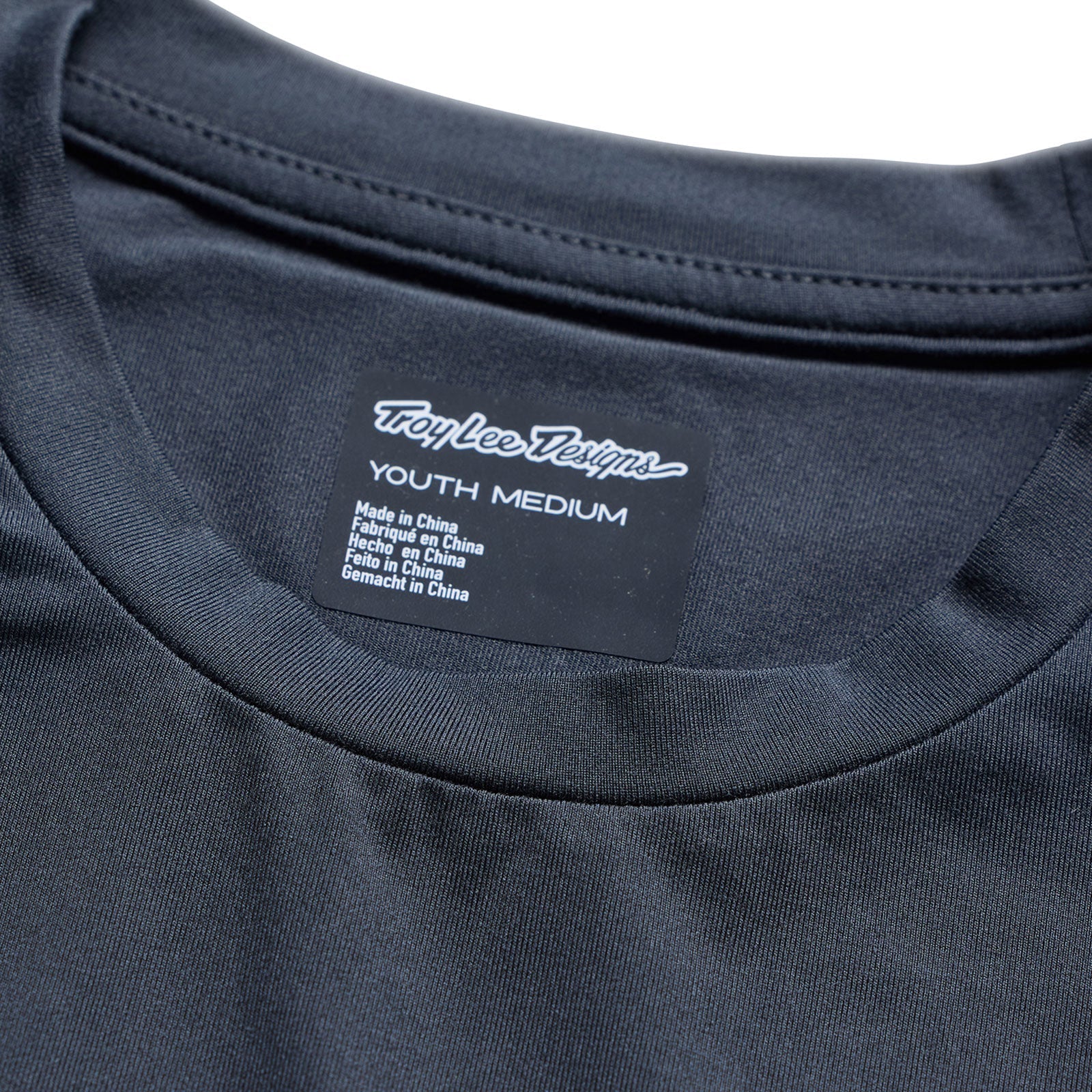 Maillot TROY LEE DESIGNS RUCKUS RIDE PRESSED Junior Manches Longues Noir - Image 3