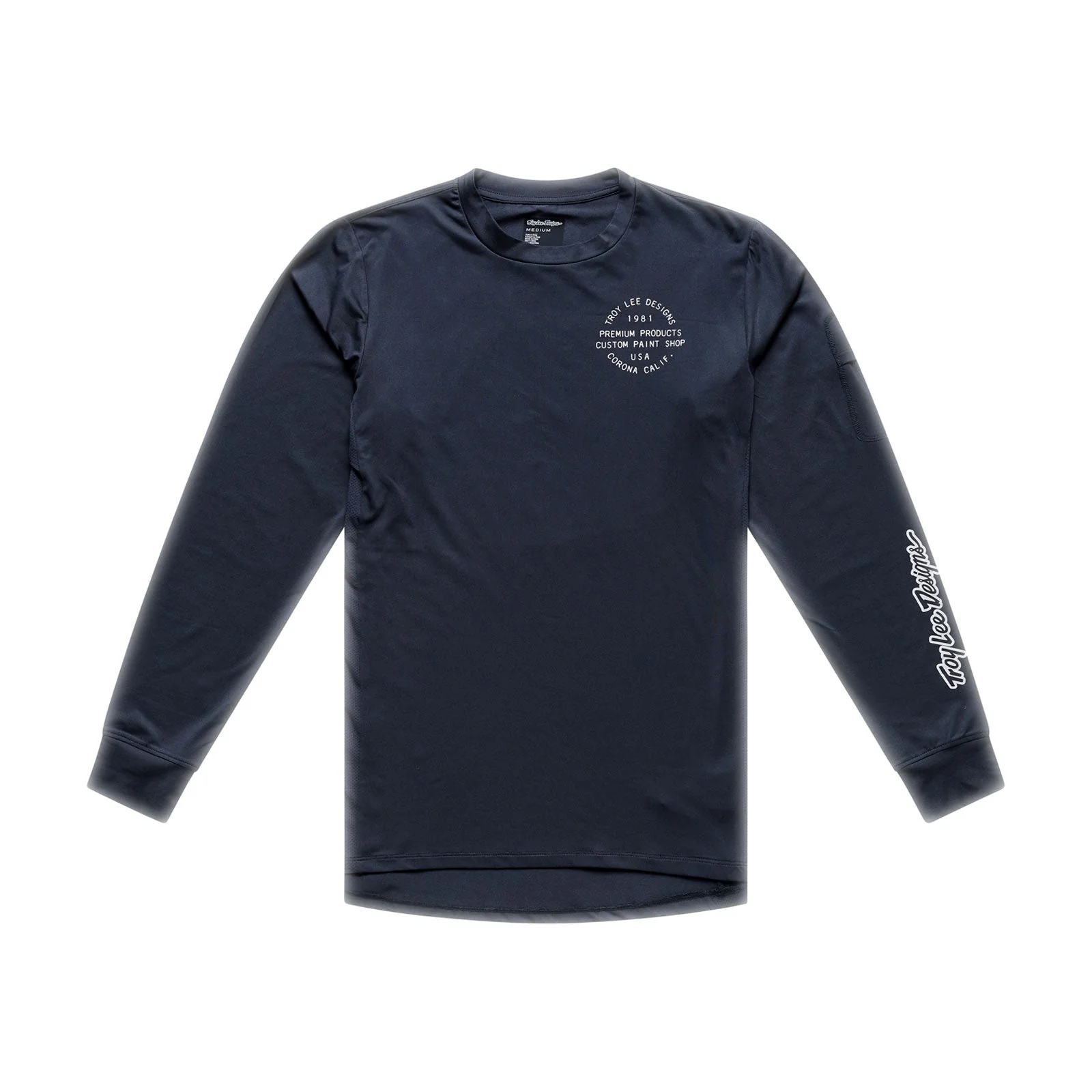 Maillot TROY LEE DESIGNS RUCKUS RIDE PRESSED Manches Longues Carbon