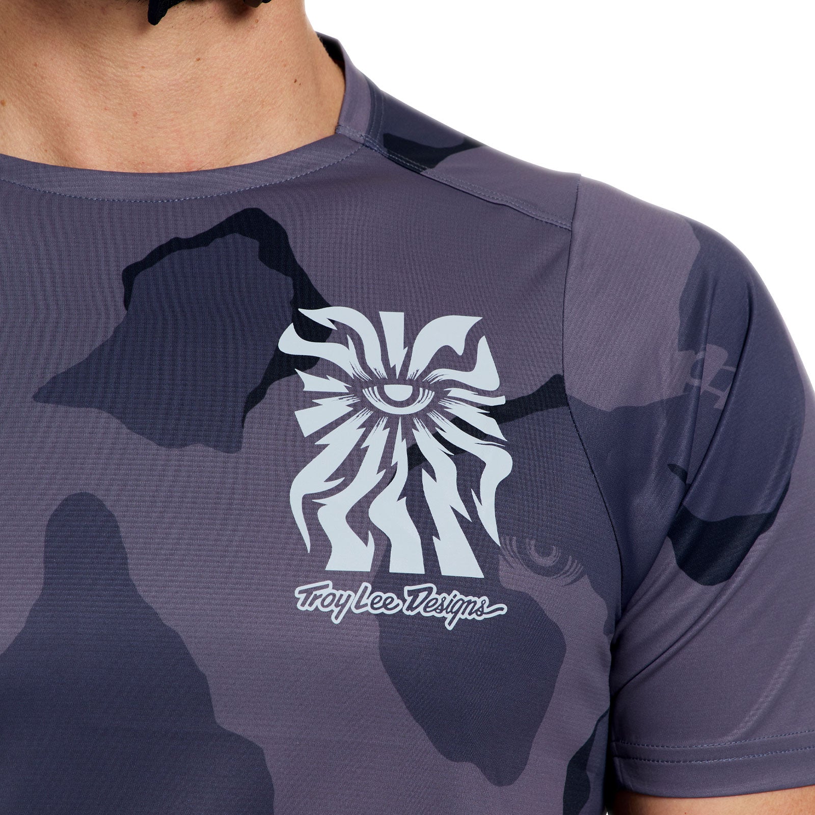 Maillot TROY LEE DESIGNS SKYLINE PRO FLOW CAMO Manches Courtes Carbon - Image 10