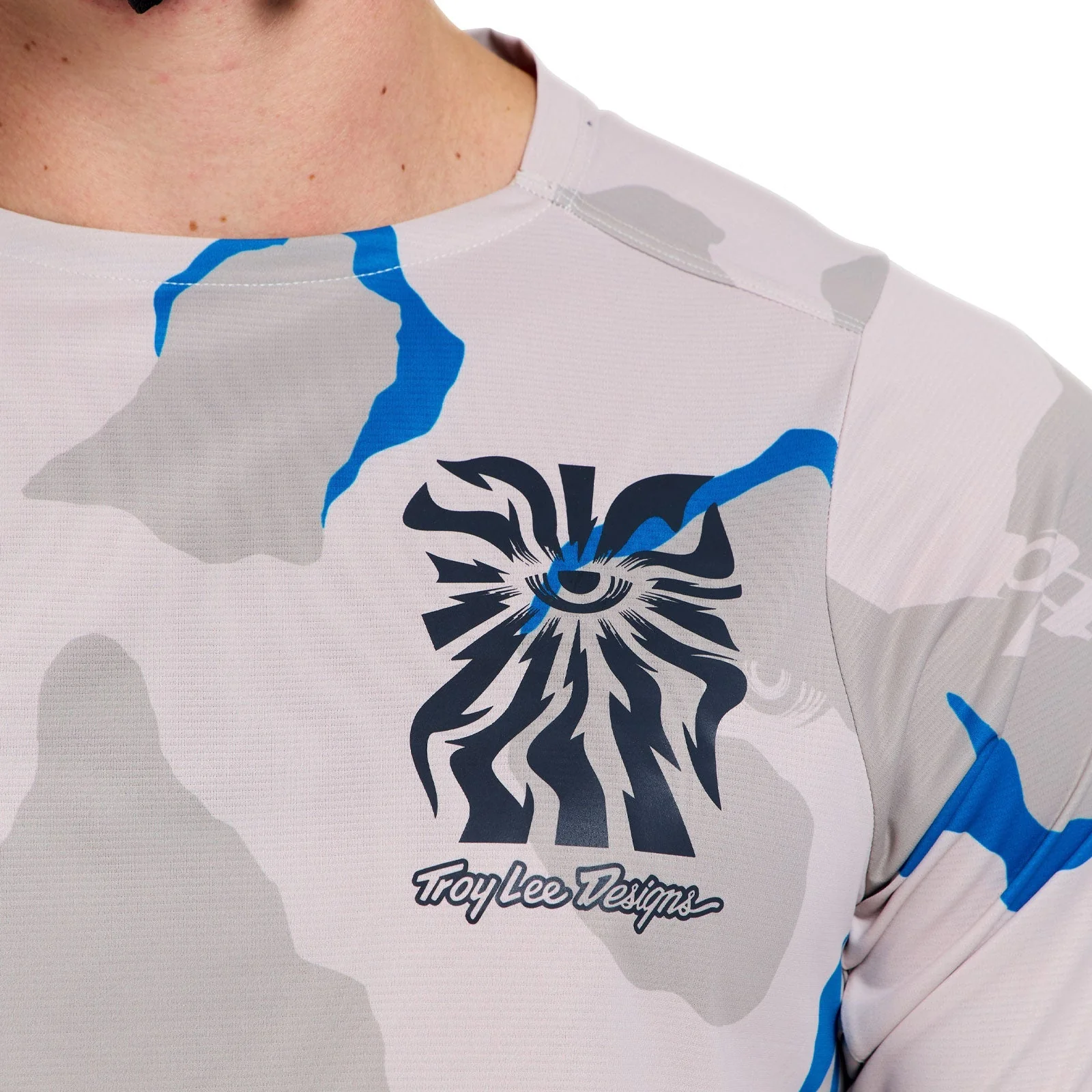 Maillot TROY LEE DESIGNS SKYLINE PRO FLOW CAMO Manches Courtes Pumice - Image 8