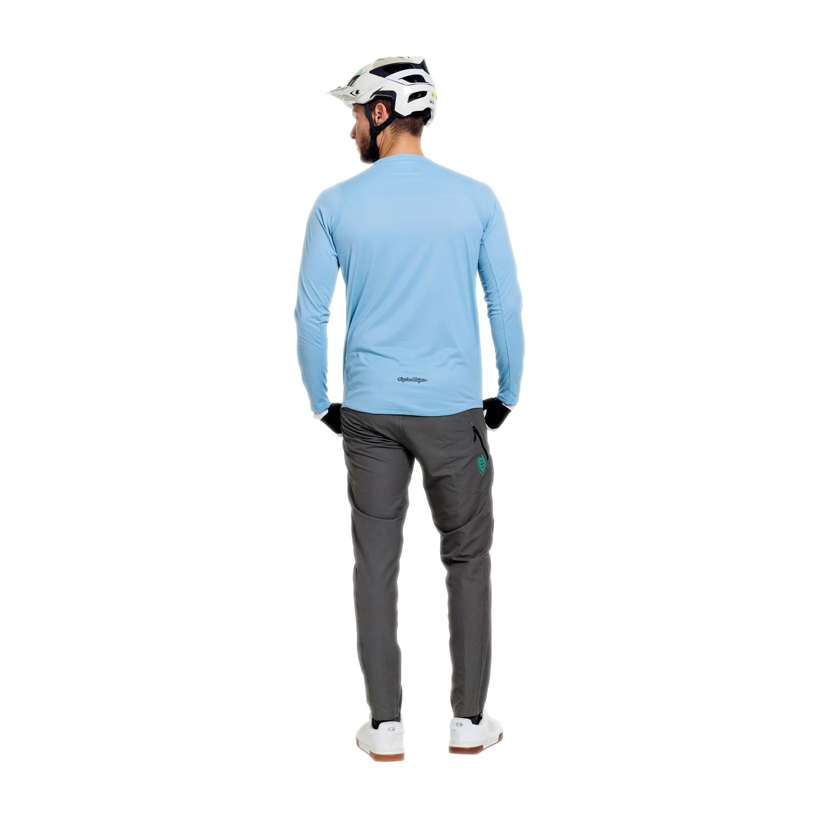 Maillot TROY LEE DESIGNS SKYLINE PRO MONO Manches Longues Bleu - Image 5