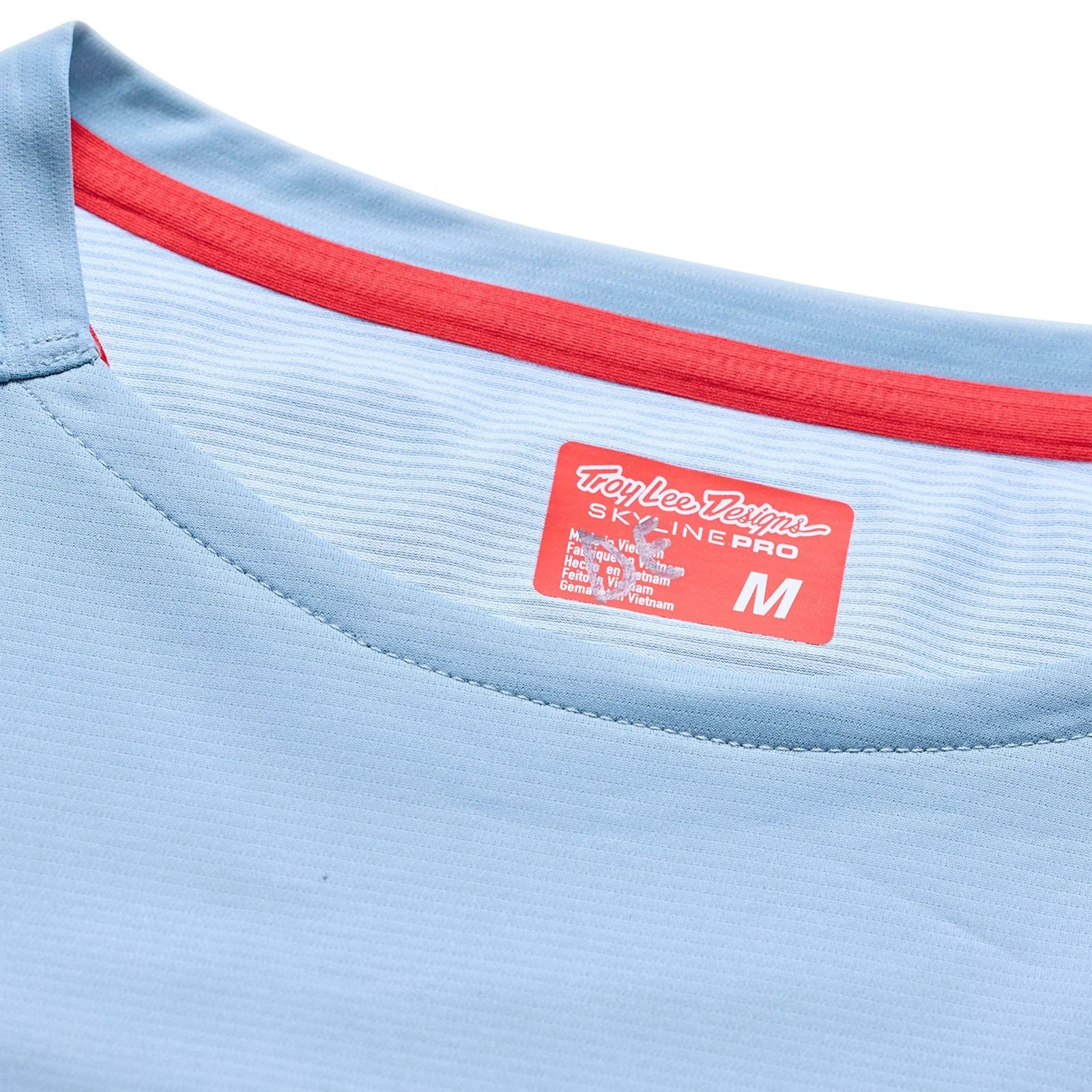 Maillot TROY LEE DESIGNS SKYLINE PRO MONO Manches Longues Bleu - Image 6