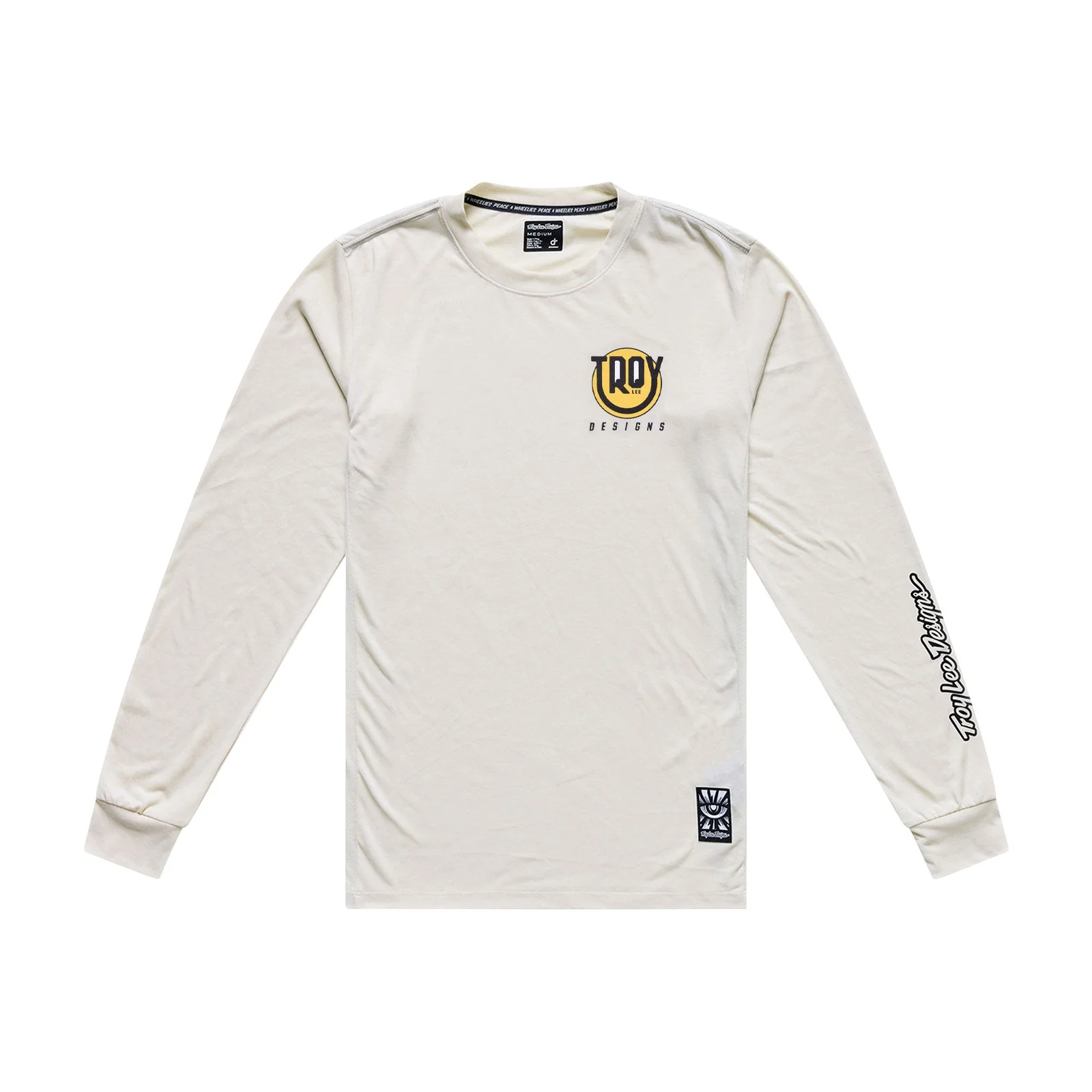 Maillot TROY LEE DESIGNS SKYLINE RIDE HAPPY Junior Manches Longues Pumice