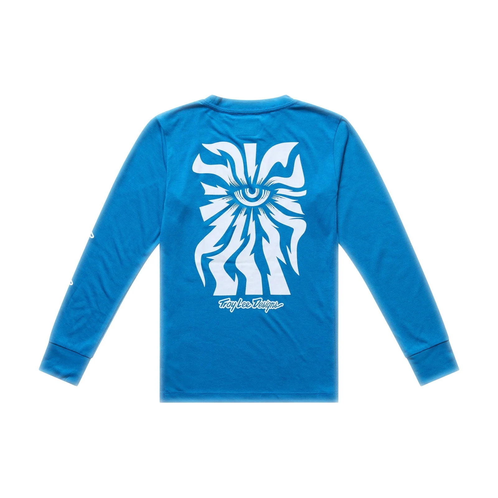 Maillot TROY LEE DESIGNS SKYLINE RIDE ONE EYE AERO Junior Manches Longues Bleu - Image 2