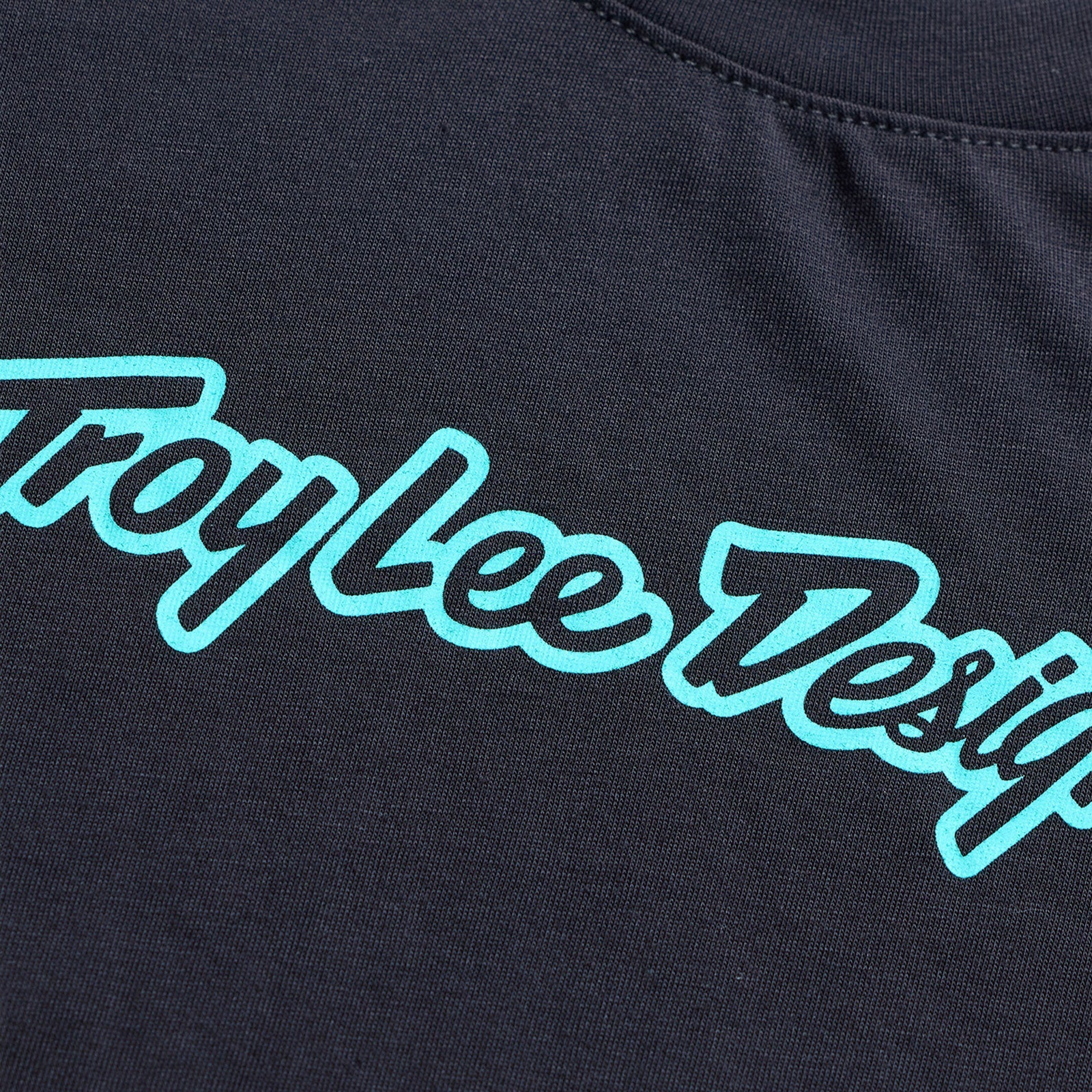 Maillot TROY LEE DESIGNS SKYLINE RIDE SIGNATURE Junior Manches Courtes Noir/Turquoise - Image 7