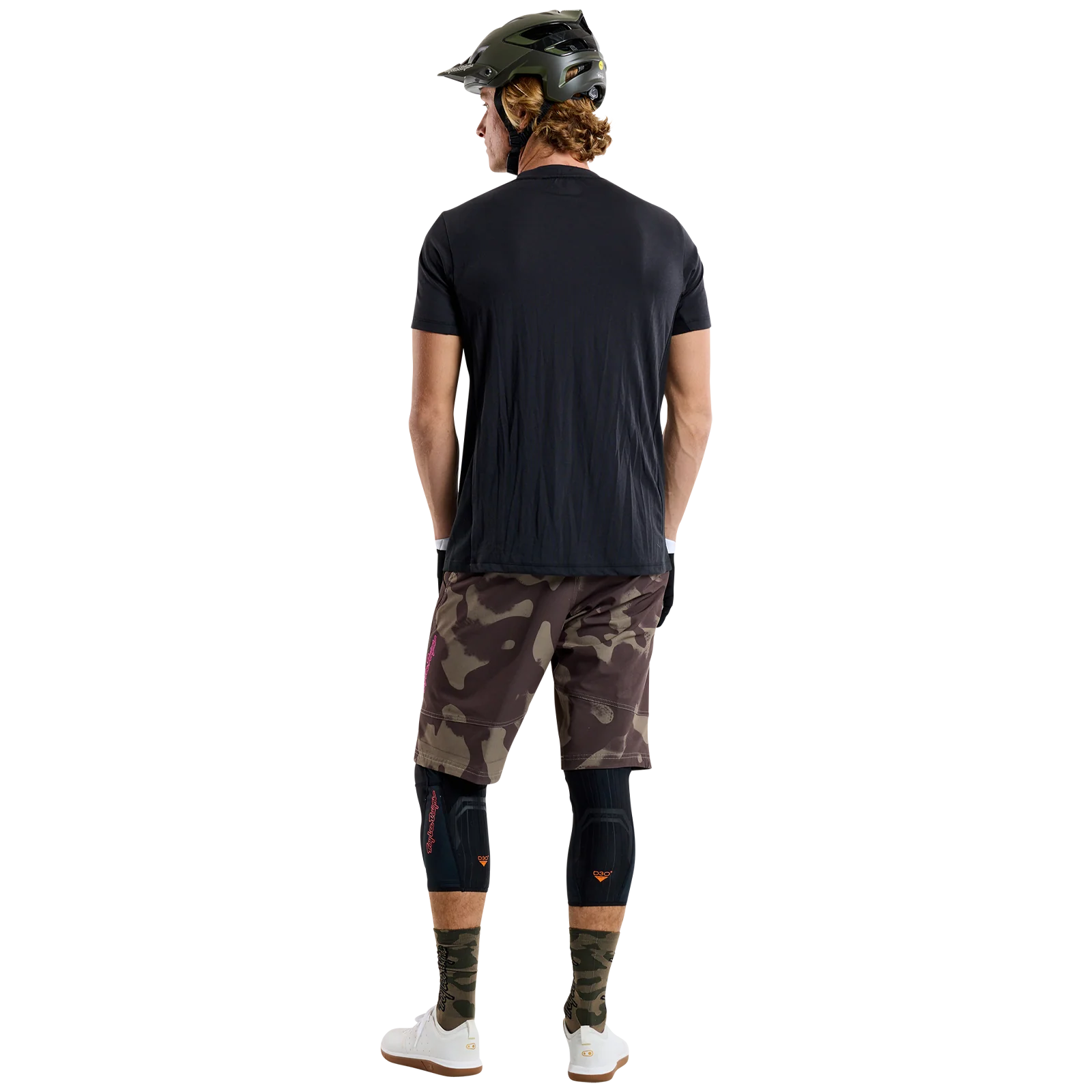 Maillot TROY LEE DESIGNS SKYLINE RIDE TEE SIGNATURE Manches Courtes Noir - Image 6