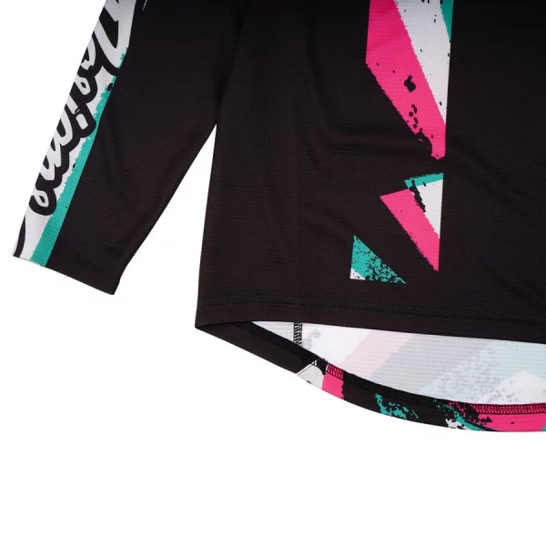 Maillot TROY LEE DESIGNS SPRINT FULL PULL Junior Manches Longues Noir - Image 2