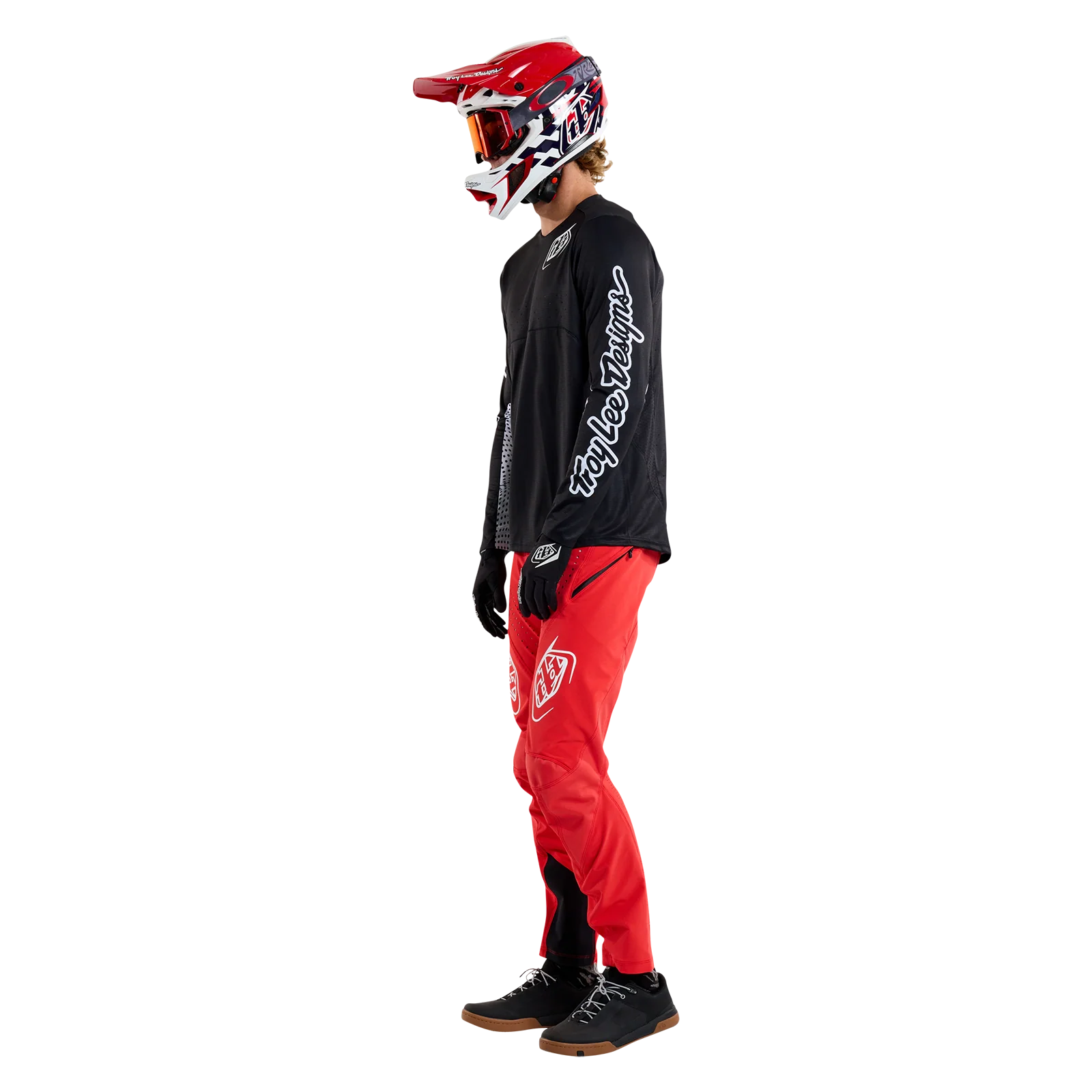 Maillot TROY LEE DESIGNS SPRINT Manches Longues Noir - Image 10